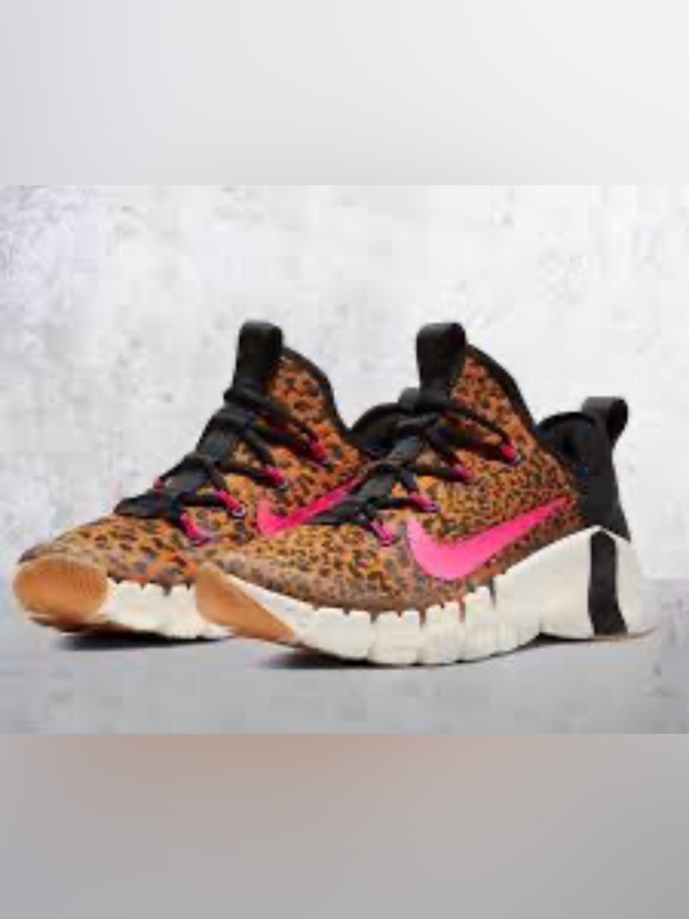 Nike Wmns Free Metcon 3 'Leopard Print' training shoes 8